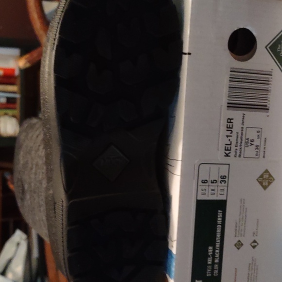 Nwt muck boot youth element Black/heathered jersey sub zero winter sz 5 - Picture 8 of 8